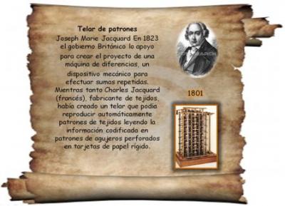 Telar de patrones 1823