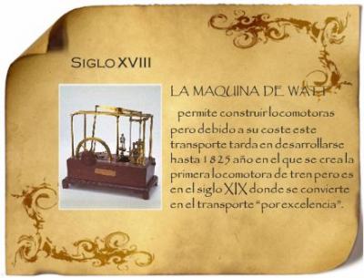 Maquina de Watt 1825